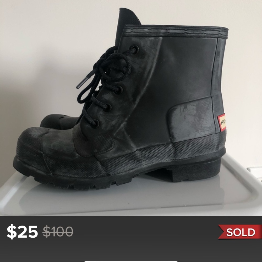 ISO hunter boots in this style